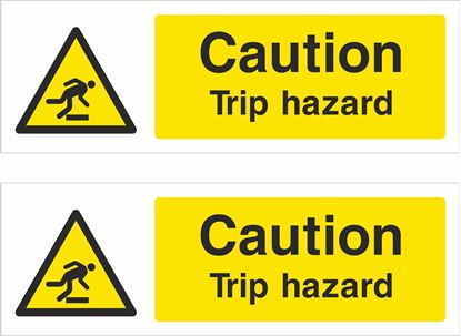 Picture of Trip hazard Decals / Stickers