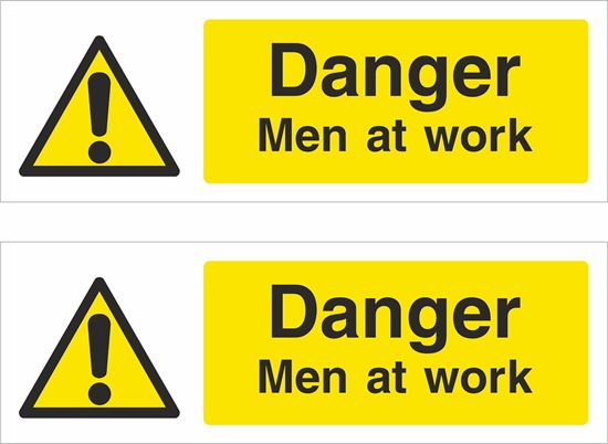 Picture of Men at work Decals / Stickers