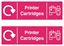 Picture of Printer Cartridges Decals / Stickers