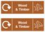 Picture of Wood & Timber Decals / Stickers