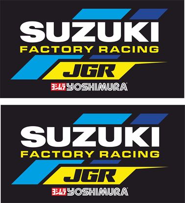 Picture of Suzuki Factory Racing JGR Decals / Stickers