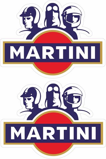 Picture of Martini Decals / Stickers