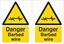 Picture of Danger barbed wire Decals / Stickers