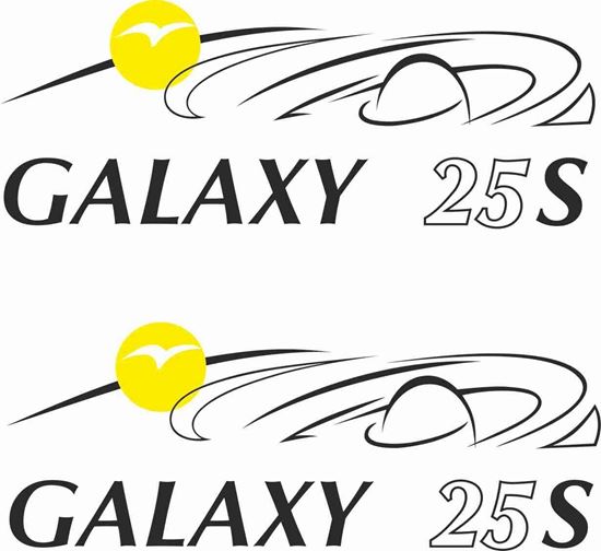 Picture of Pilote Galaxy 25 S  Decals / Stickers