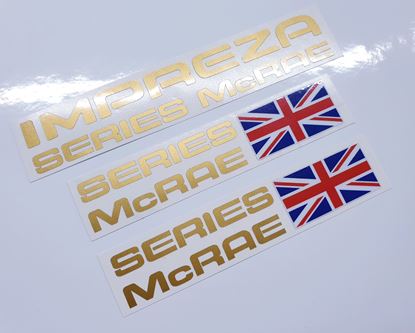 Picture of Impreza Series McRae replacement Decals / Stickers