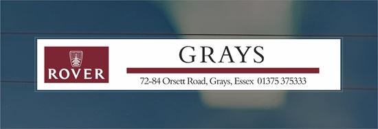 Picture of Grays - Essex Dealer rear glass Sticker