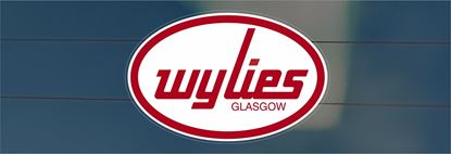 Picture of Wylies - Glasgow rear glass Sticker