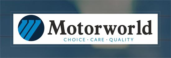 Picture of Motorworld Dealer rear glass Sticker