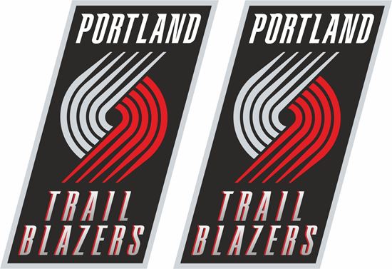 Picture of Portland Trial Blazers Decals / Stickers