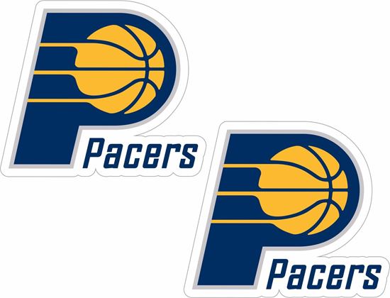 Picture of Indiana Pacers Stickers / Decals