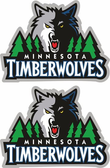 Picture of Minnesota Wolves Stickers / Decals