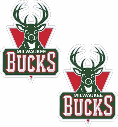 Picture of Milwaukee Bucks Stickers / Decals