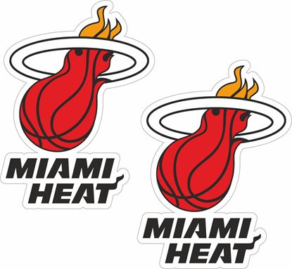 Picture of Miami Heat Decals / Stickers