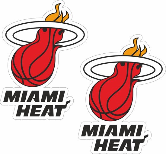 Picture of Miami Heat Decals / Stickers