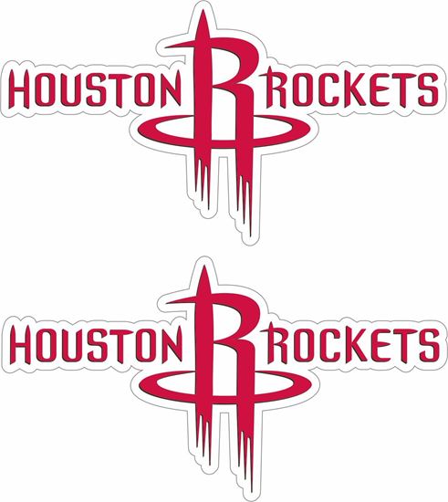 Picture of Huston Rockets Decals / Stickers