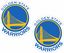 Picture of Golden State Warriors Decals / Stickers