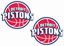 Picture of Detroit Pistons Decals / Stickers