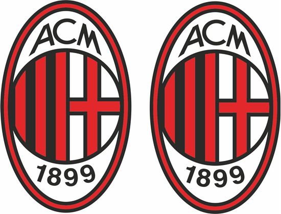 Picture of Milan FC Decals / Stickers