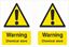 Picture of Warning Chemical store Decals / Stickers