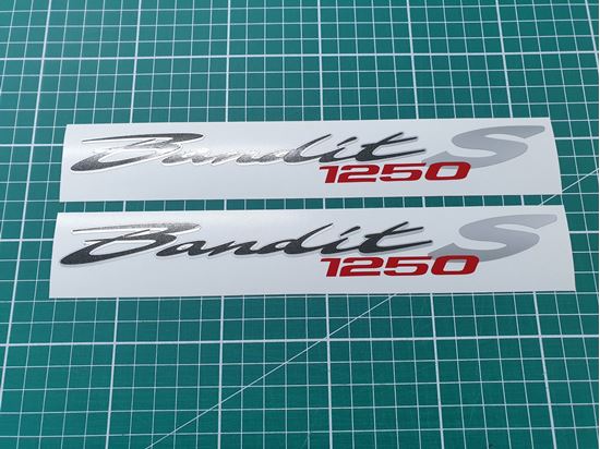 Picture of Suzuki Bandit 1250S replacement Decals / Stickers