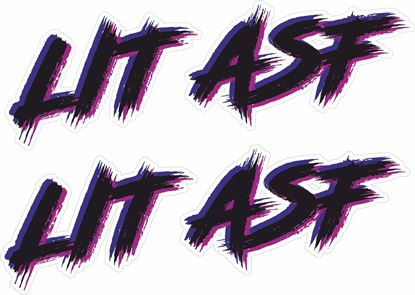 Picture of LIT ASF Decals / Stickers