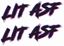 Picture of LIT ASF Decals / Stickers