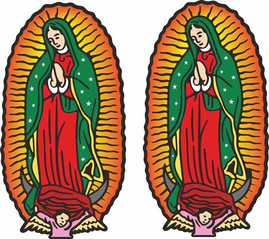 Picture of virgen guadalupe Decals / Stickers