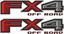 Picture of Ford Ranger FX4 Decals / Stickers