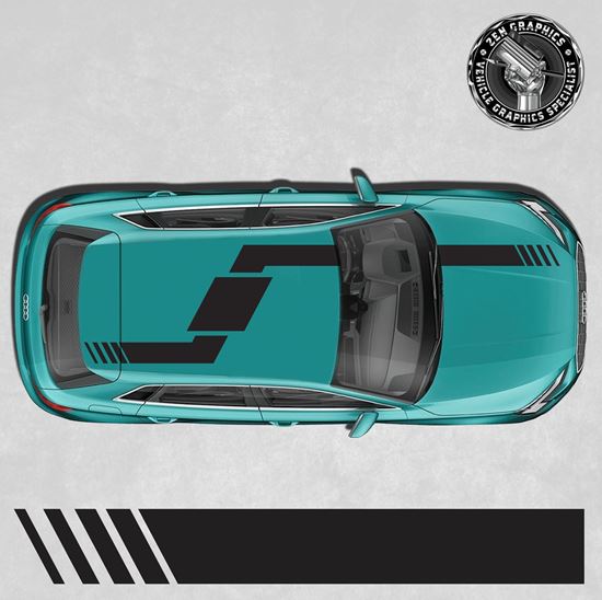 Picture of A3 over the top Stripes