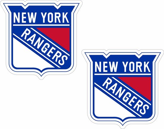 Picture of New York Rangers Decals / Stickers