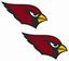 Picture of Arizona Cardinals Decals / Stickers
