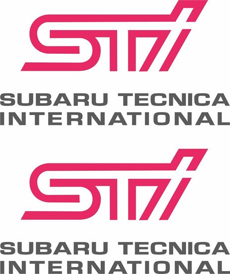 Picture of Impreza STi  version 1-4 fog cover Decals / Stickers ANTHRACITE GREY
