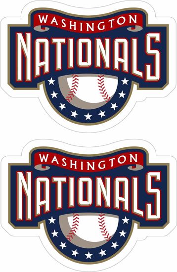 Picture of Washington Nationals Decals / Stickers