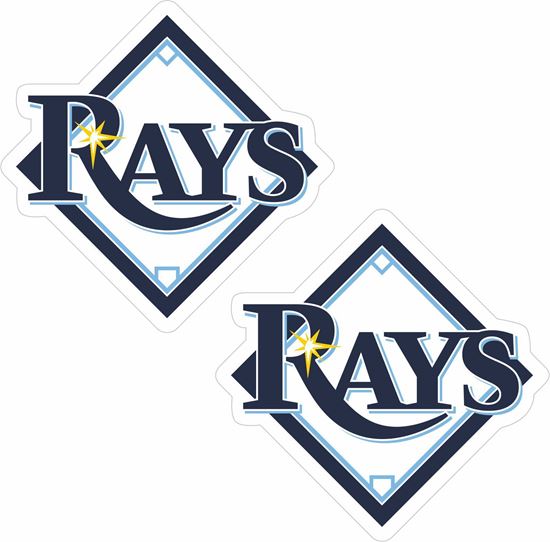 Picture of Tampa Bay Rays Decals / Stickers