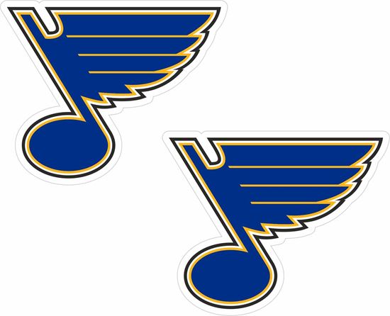 Picture of St Louis Bay Blues  Decals / Stickers