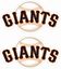 Picture of San Francisco Giants Decals / Stickers