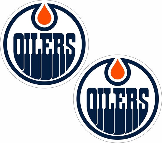 Picture of Edmonton Oilers Decals / Stickers