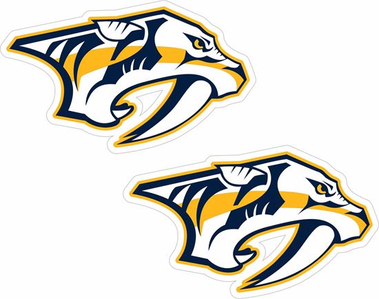 Picture of Nashville Predators Decals / Stickers