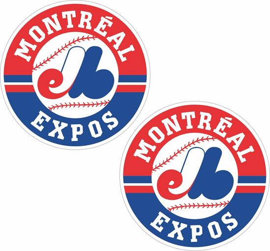 Picture of Montreal Expos Stickers / Decals