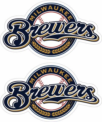 Picture of Milwaukee Brewers Stickers / Decals