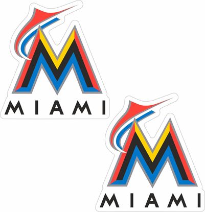 Picture of Miami Marlins Stickers / Decals