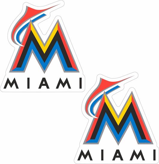 Picture of Miami Marlins Stickers / Decals