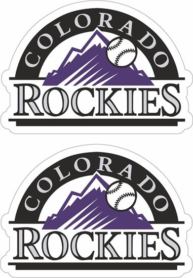 Picture of Colorado Rockies Decals / Sticker