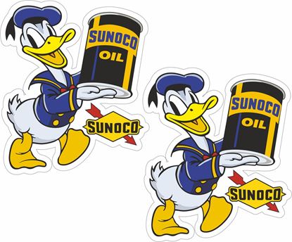 Picture of Sunoco Oil Decals / Stickers