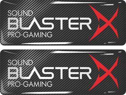 Picture of Sound Blaster X Gel Badges