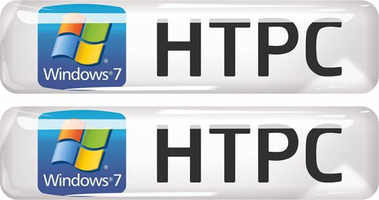 Picture of Windows 7 HTPC Gel Badges