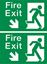 Picture of Fire Exit Decals / Stickers