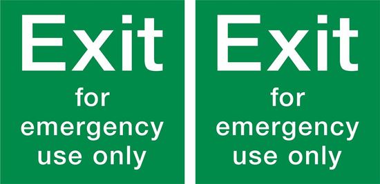 Picture of Exit Decals / Stickers