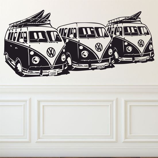 Picture of VW Camper T1 Wall Art sticker