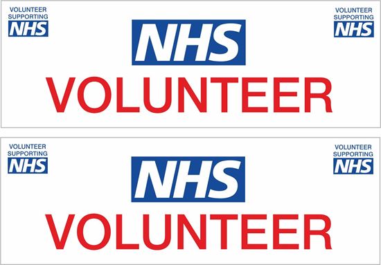 Picture of NHS Volunteer Decals / Stickers